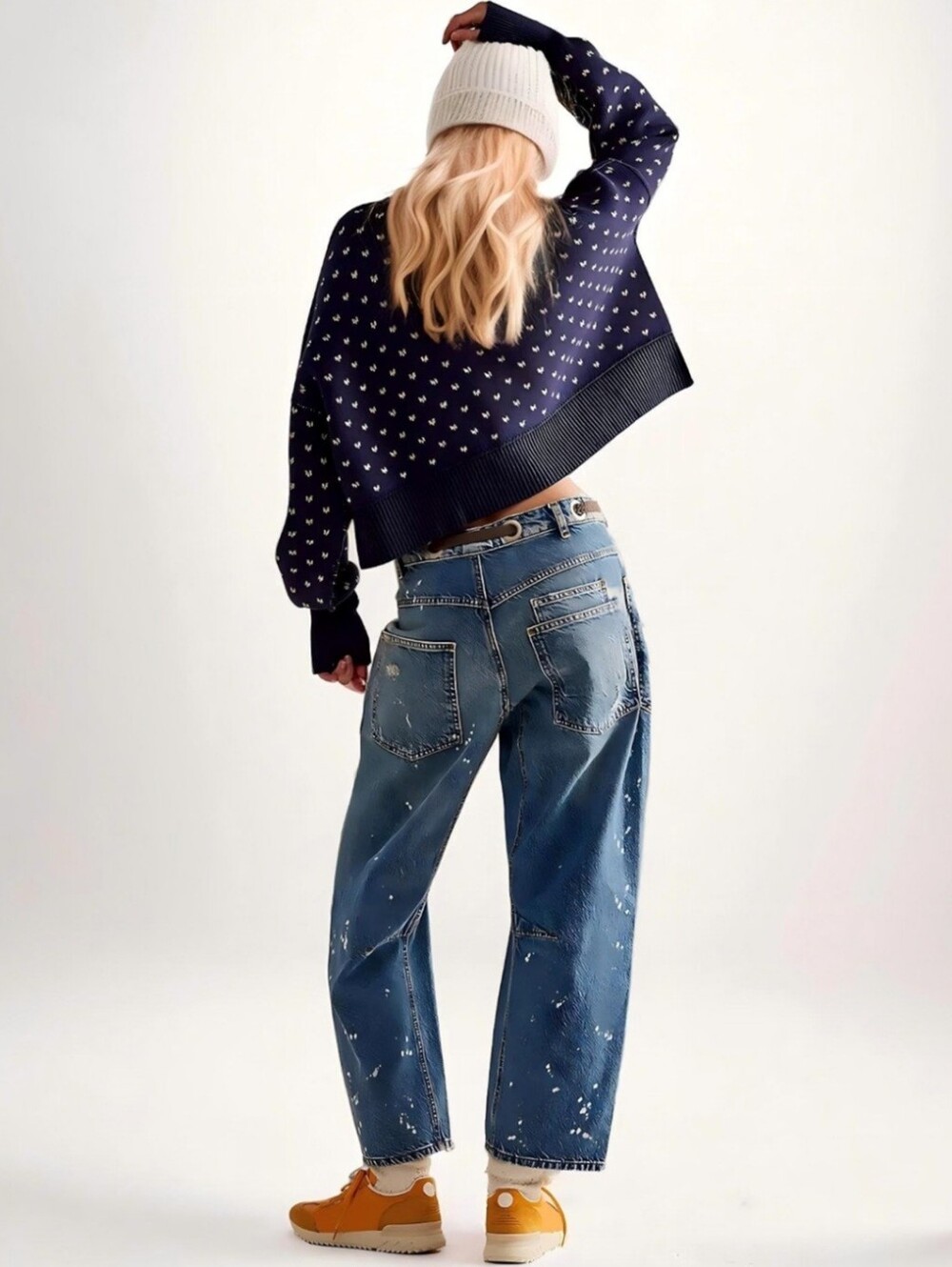 Free People Inspired Barrel Jeans
